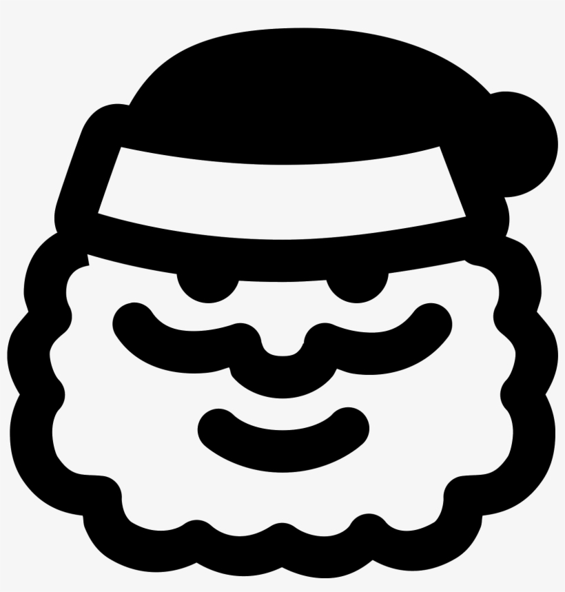 This Particular Icon Features A Curvy Shape That Resembles - Дед Мороз Иконка Png, transparent png download