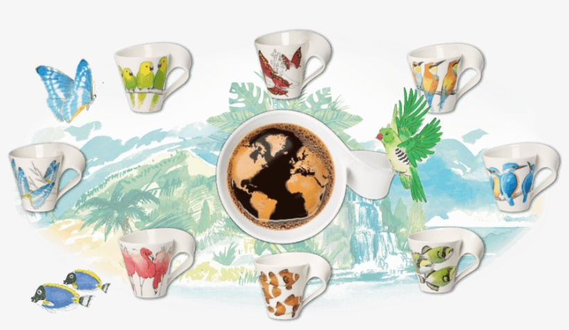 Cheerful Cups For Everyone Who Loves Animals As Much - World Map, transparent png download