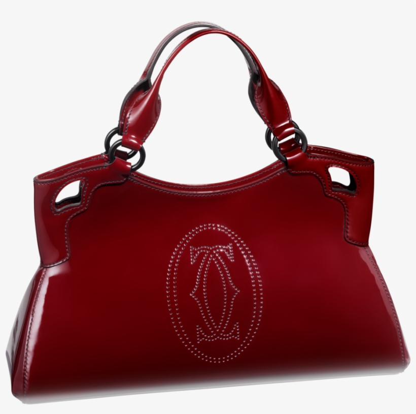 Red Women Bag Png Image - Cartier Bag Replica, transparent png download
