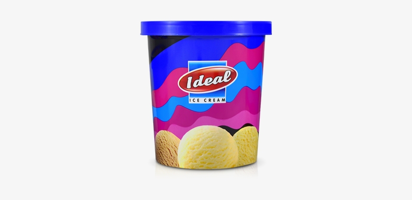 1 Litre Containers - Ideal Ice Cream, transparent png download