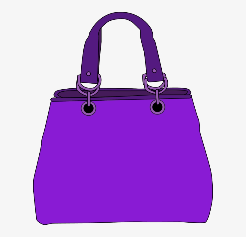 Purse Clipart Free Clipart Image Image - Blue Bag Clip Art, transparent png download