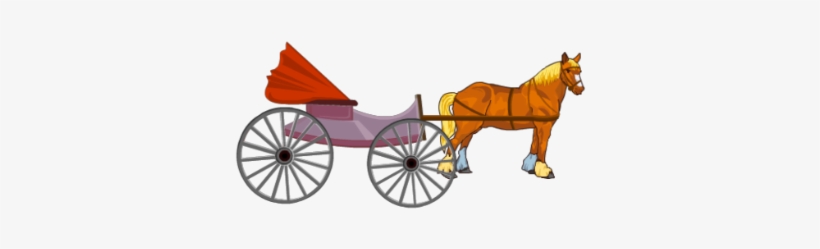 Horse Cart Png - Tattered Lace Dies - Horse And Carriage, transparent png download