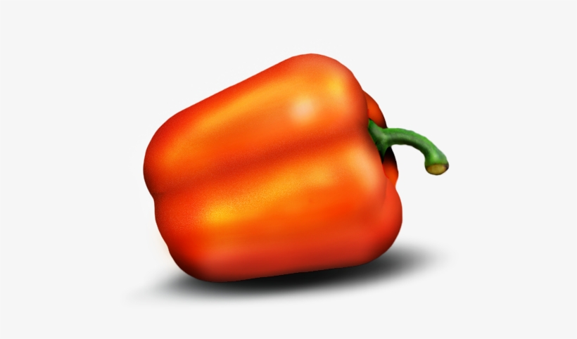 Pepper 5 - Red Bell Pepper, transparent png download