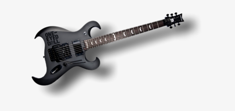 Png Gitar Resmi Guitar Png - One-eyed Doll Kick Concert Promo Poster, transparent png download