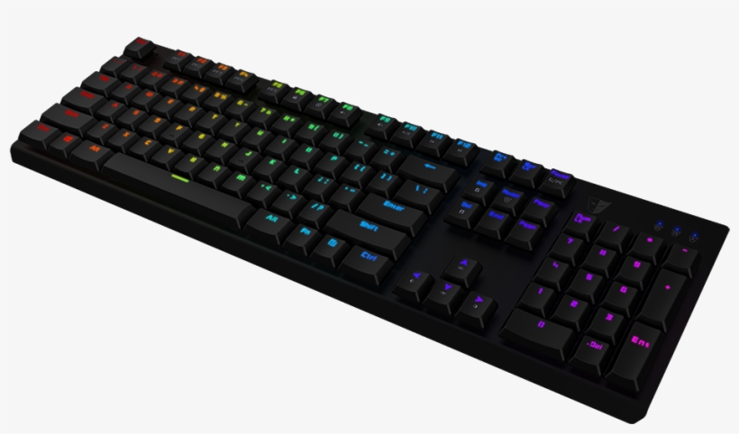 Gram Spectrum Gaming Mechanical Keyboard - Tesoro Gram Spectrum Black Ts G11sfl, transparent png download