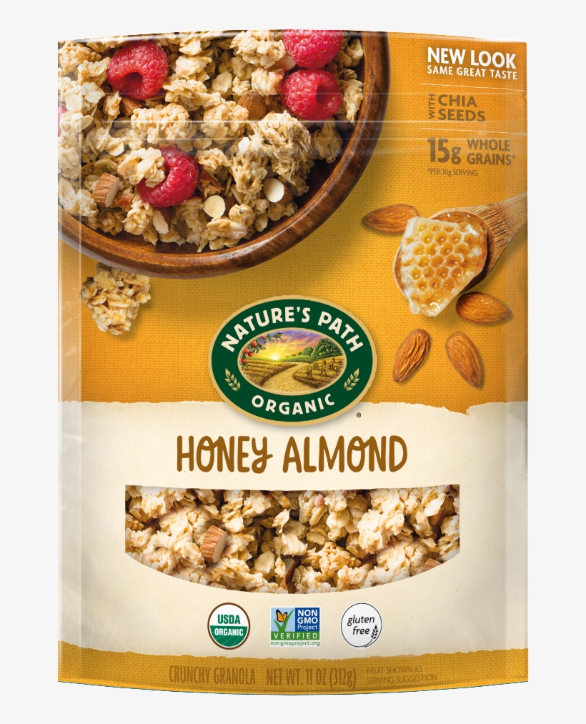 Nature's Path Honey Almond Granola, transparent png download