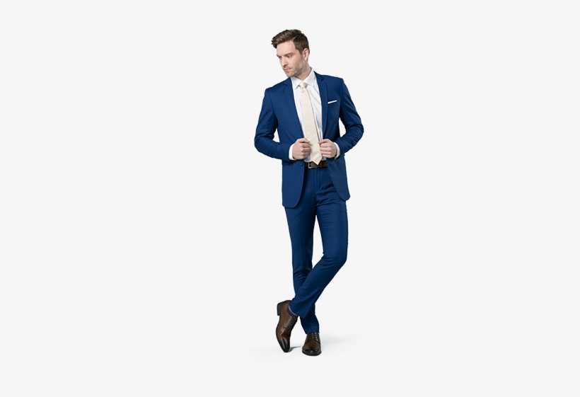 The Lyon - Blue Suit Png, transparent png download