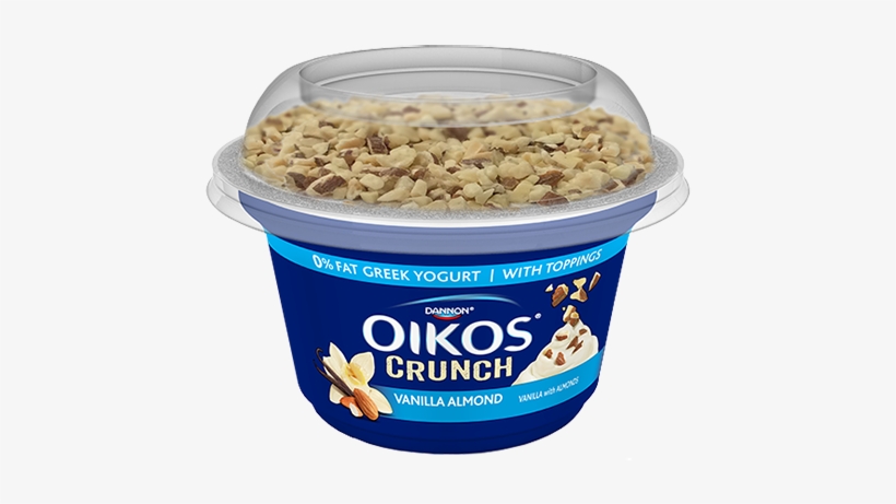 Vanilla Almond Crunch - Oikos Vanilla Almond Crunch, transparent png download
