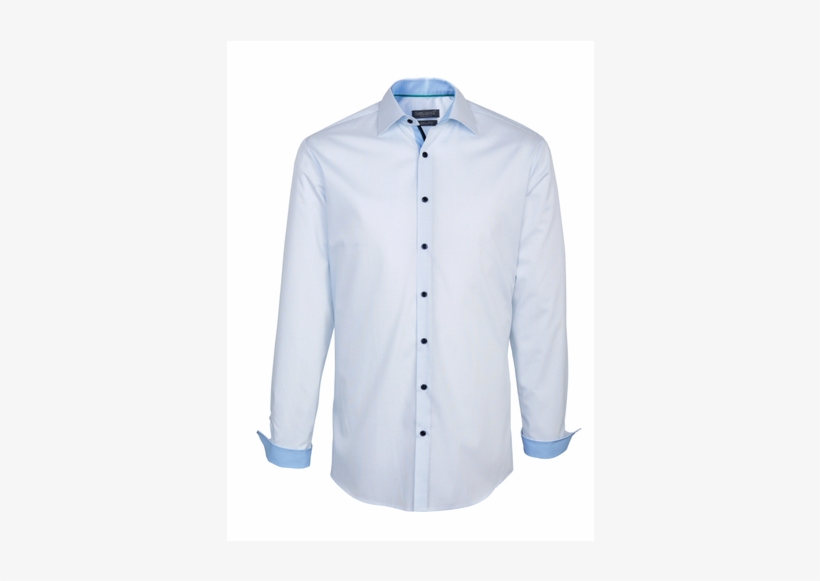 Men's Dress Shirt, Slim Fit, White Print - Formal Wear, transparent png download