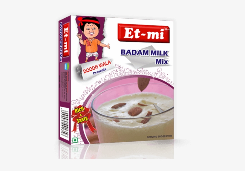 Et-mi Ice-cream Mix Badam Pista 100 Gm, transparent png download