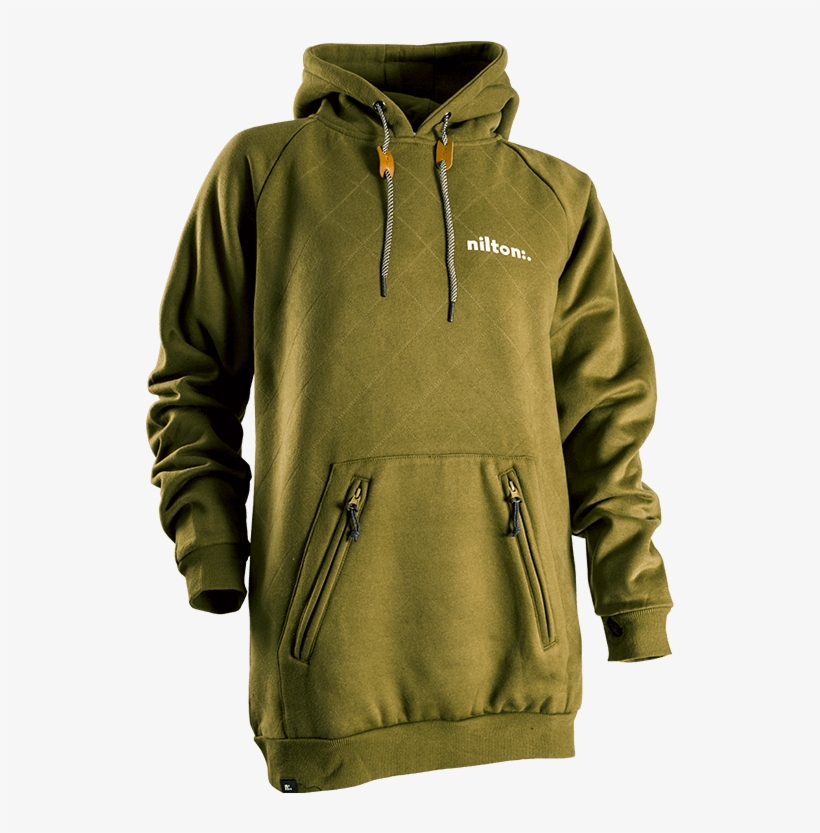 Nilton Men Hoodie Camper Moss - Hoodie, transparent png download