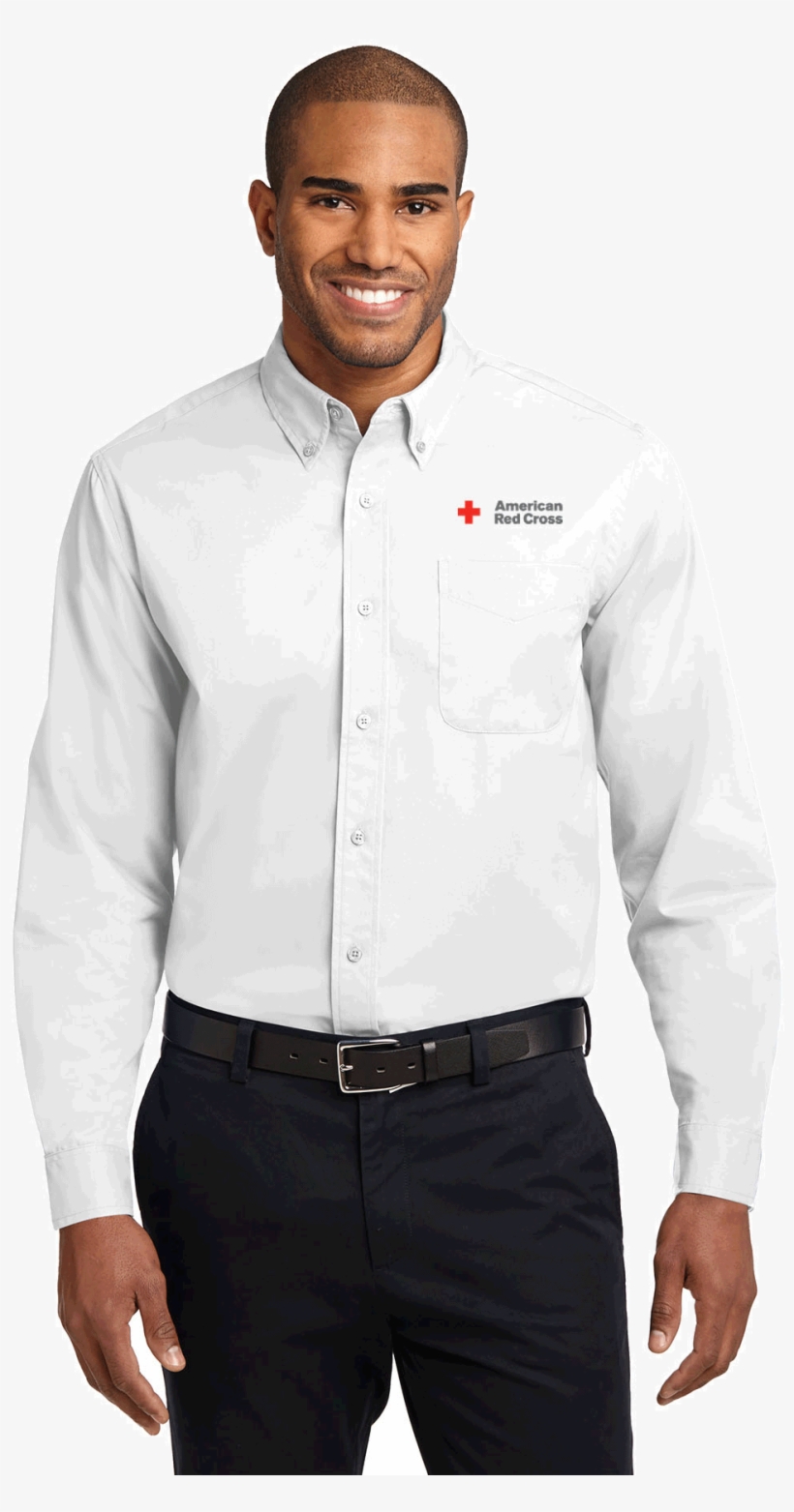 Images - Long Sleeve Easy Care Shirt-s608, Blue, transparent png download