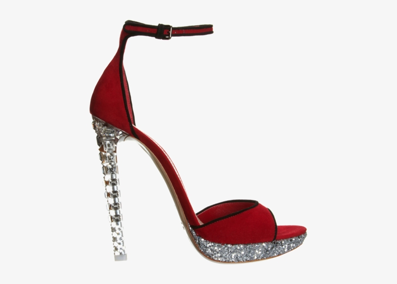 Heels Drawing Strappy Heel - Shoe, transparent png download