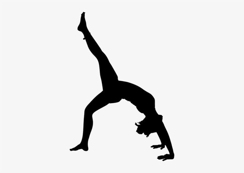 Silhouette Yoga At Getdrawings - Siluet Yoga, transparent png download