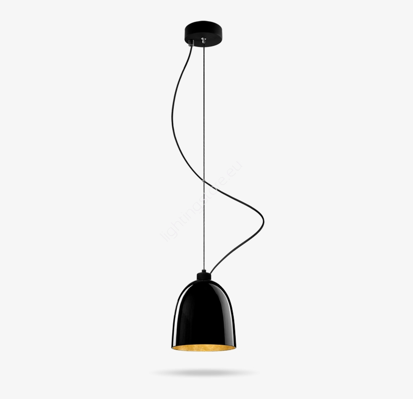 Awa Black/gold Pendant Light - Lampshade, transparent png download