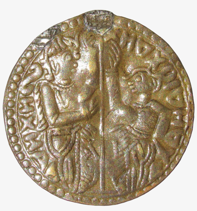 Hindu Deities Rama And Sita - American Metalcraft Perforated Pizza Disk, transparent png download