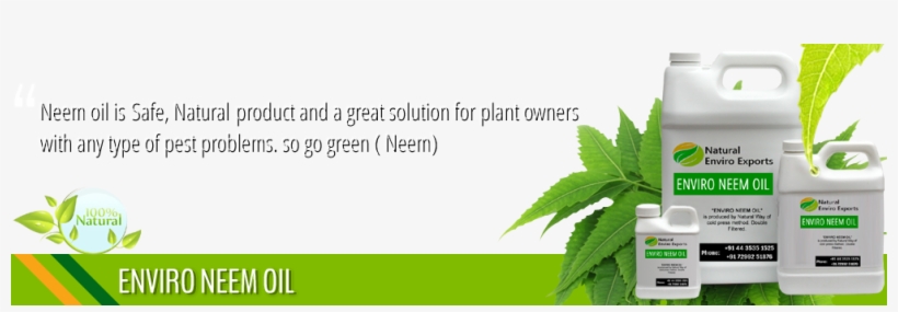 Neem Oil - Coconut Oil Natural Enviro Exports, transparent png download