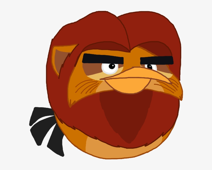 Illustration Of Lion King Carton Vector - Angry Birds Lion King, transparent png download