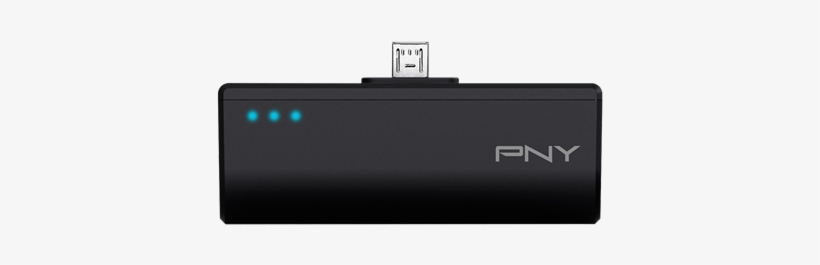Powerpack Dcm2200 With Built In Micro Usb Connector - Pny Powerpack Dcm2200 Power Bank - Li Ion 2200 Mah, transparent png download