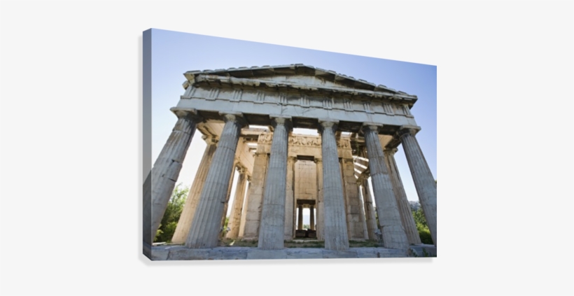 Temple Of Hephaestus In Ancient Agora Of Athens - Poster: Temple Of Hephaestus, Athens, Greece, 61x41in., transparent png download