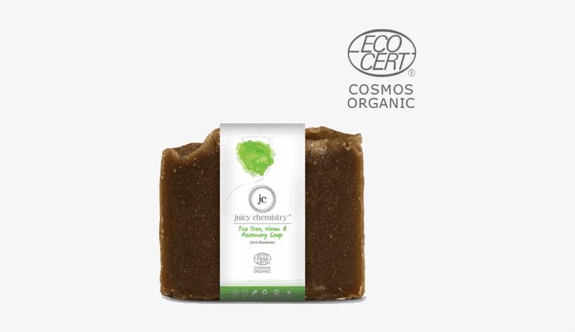 Tea Tree, Neem & Rosemary Soap - Juicy Chemistry Lime Ginger & Rice Water Soap, transparent png download