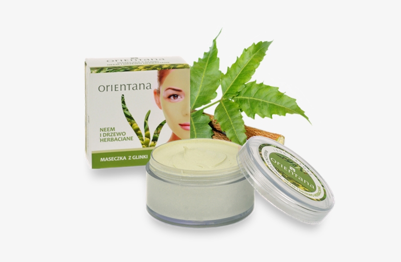 Clay Face Mask Neem And Tea Tree Orientana Or019 - Orientana Ayurvedic Hair Therapy, transparent png download