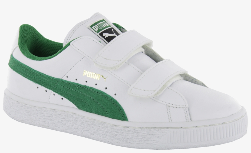 Puma Basket Classic V - Puma Basket Classic V Kids, transparent png download