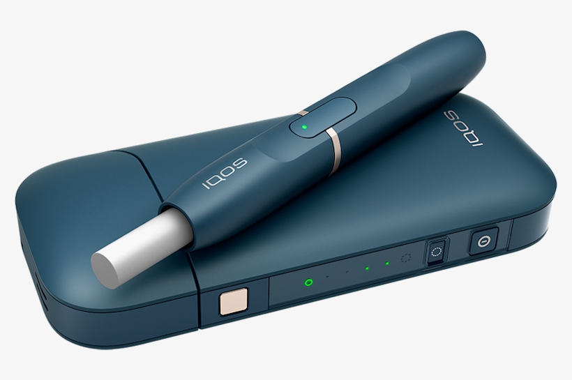 6716 Iqos 008 Holder W&s W Hs Charger Closed Slate - Philip Morris E Cigarette, transparent png download