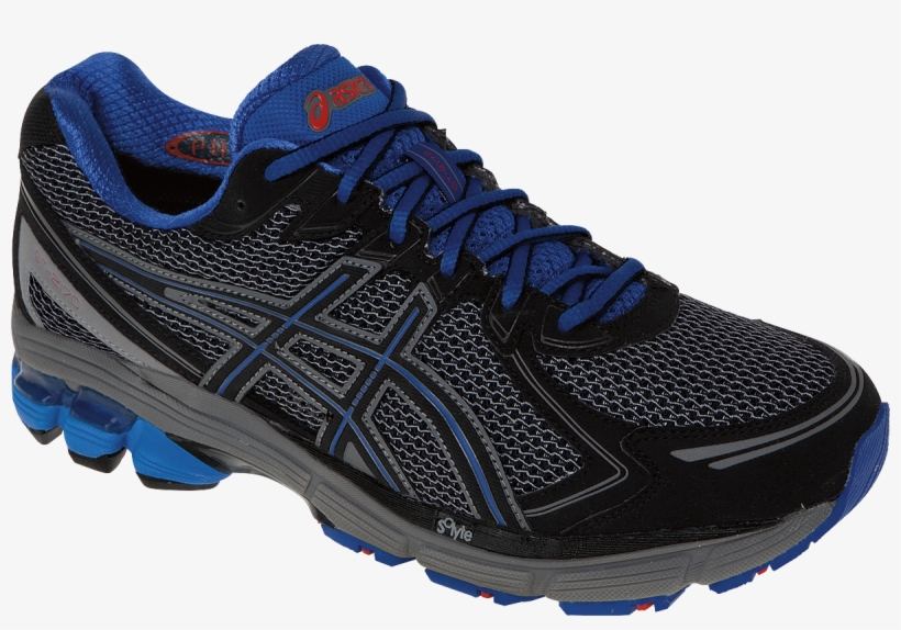 Black Asics Running Shoes Png Image - Sport Shoes For Men Png, transparent png download
