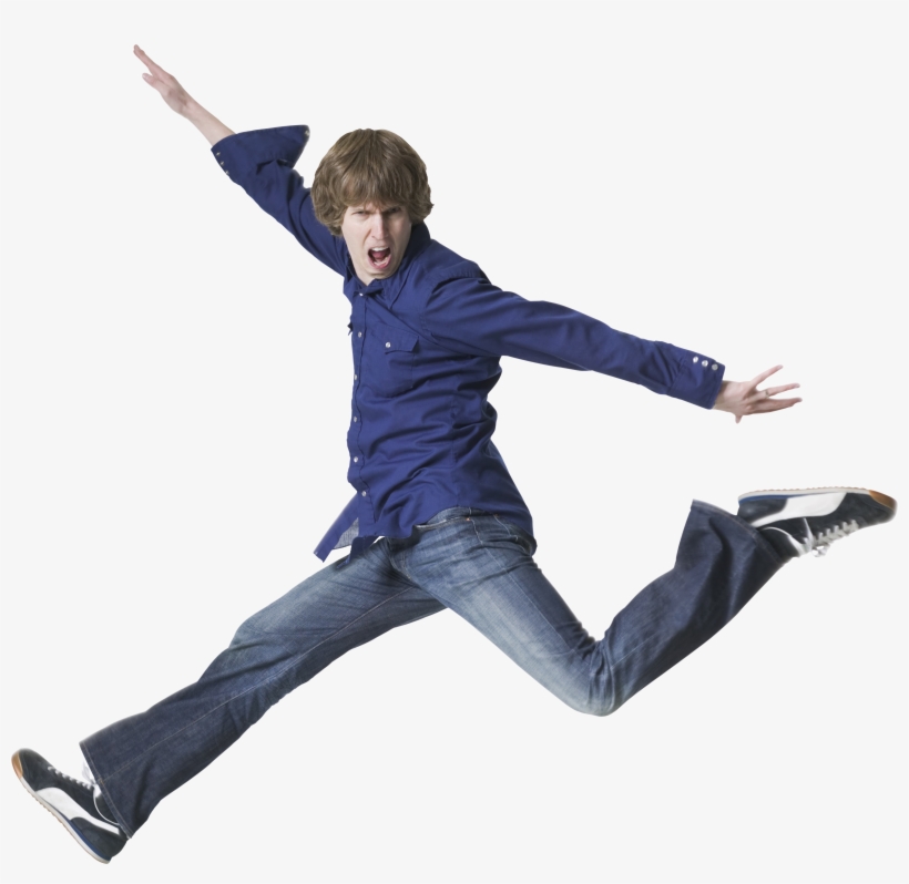 Man Free Hd Pn - Man Jumping Png, transparent png download