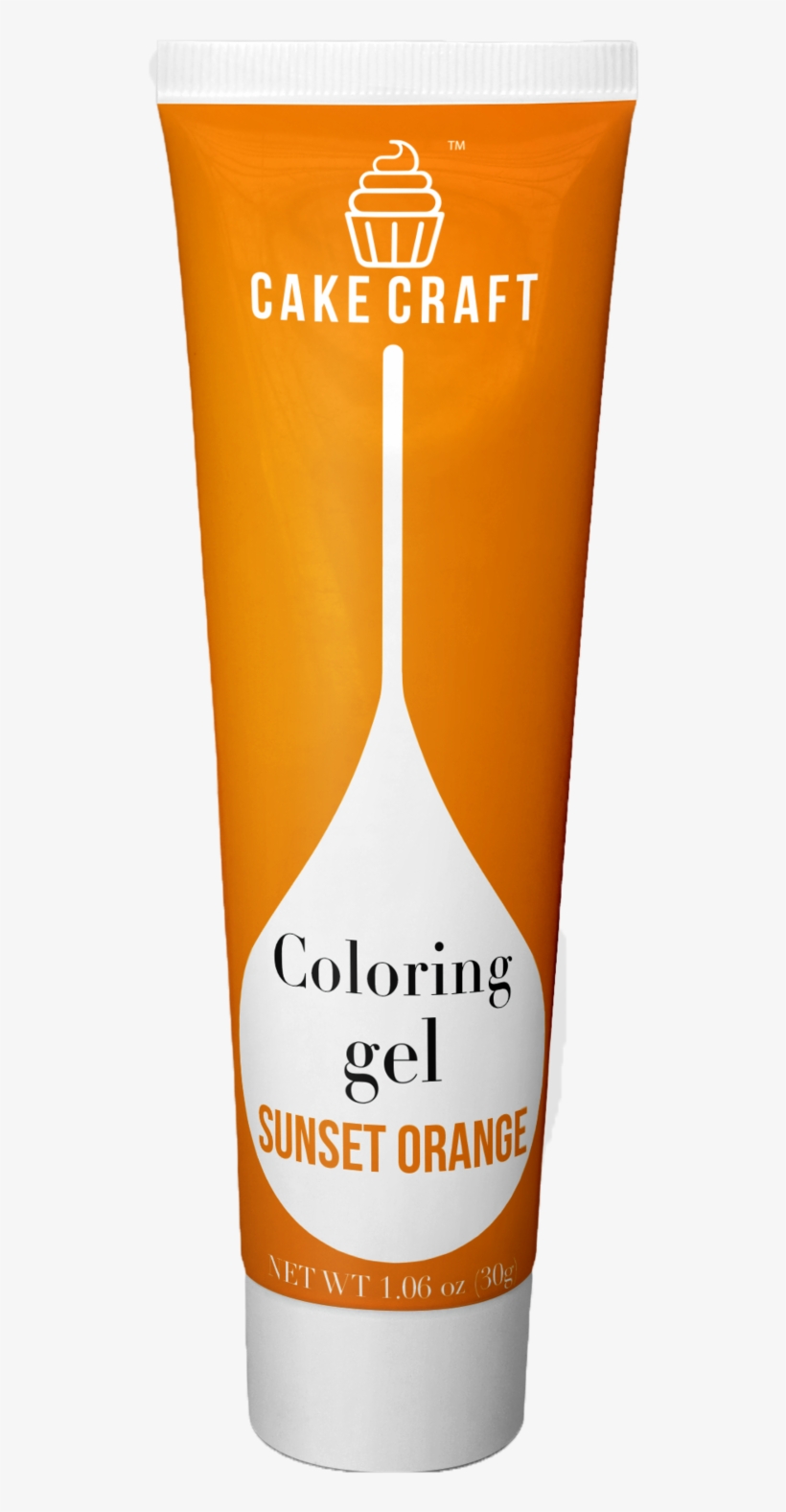 Sunset Orange Coloring Gel, transparent png download
