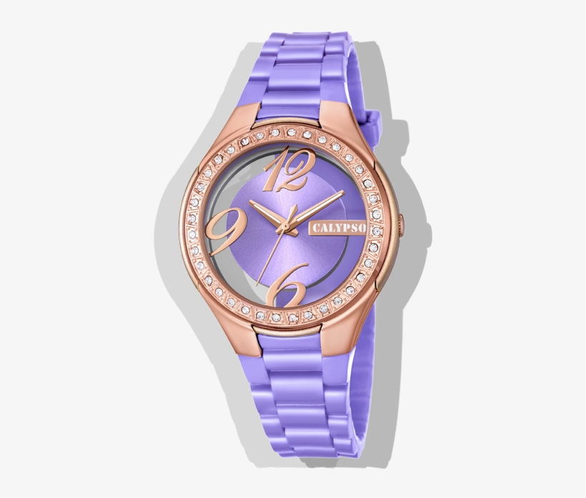 Watch Calypso Women ́s Wristswatch Trendy Analog Quartz, transparent png download