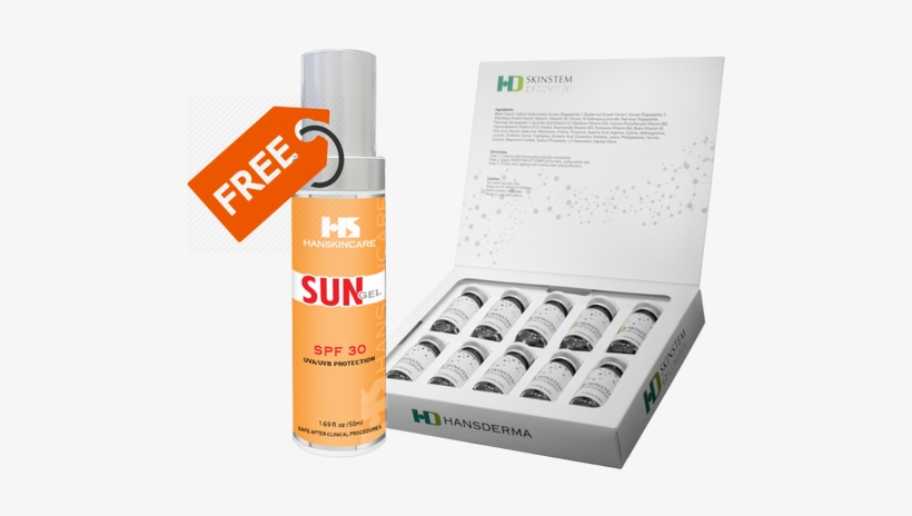 [hd]skinstem Gf Complex Free Sun Protective Gel - Full Black 925 Sterling Silver Aquamarine Engagement, transparent png download
