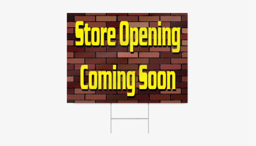 Coming Soon Sign - Store Coming Soon Sign, transparent png download