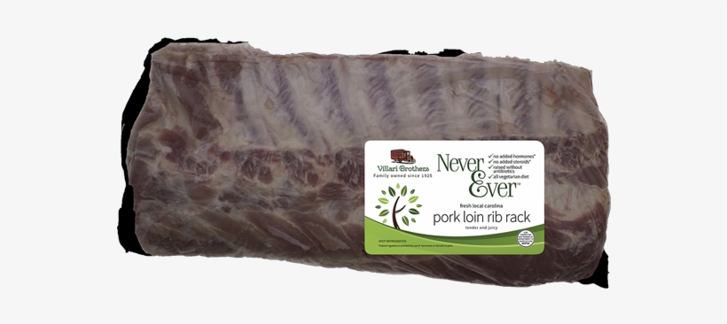 Pork Loin Rib Rack - Go Green, transparent png download