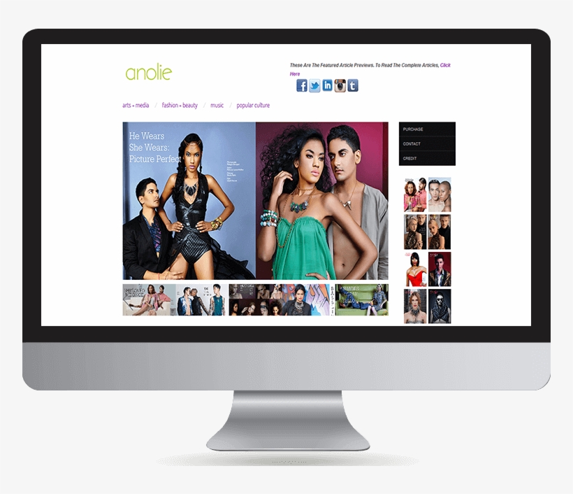 Anoli Magazine - Imac 21 5, transparent png download