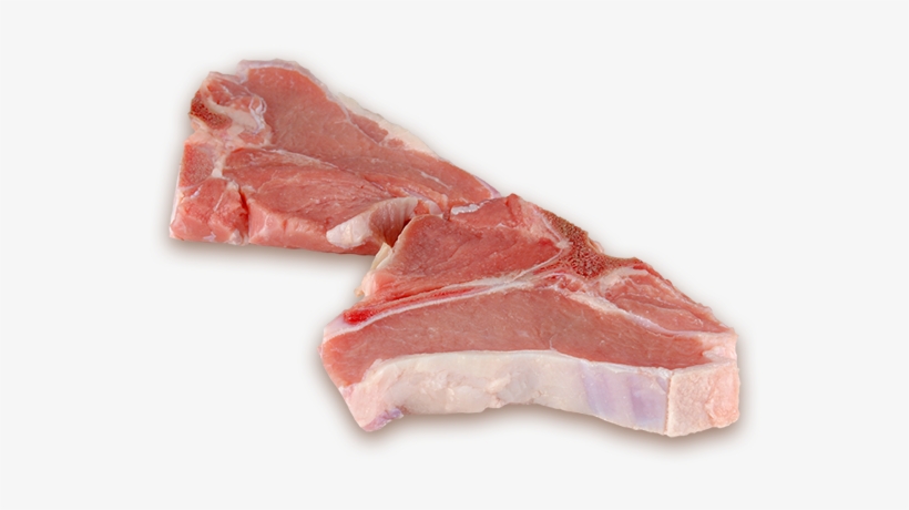 Veal Loin Chop Package Veal Loin Chop Raw - Raw Veal Loin Chops, transparent png download