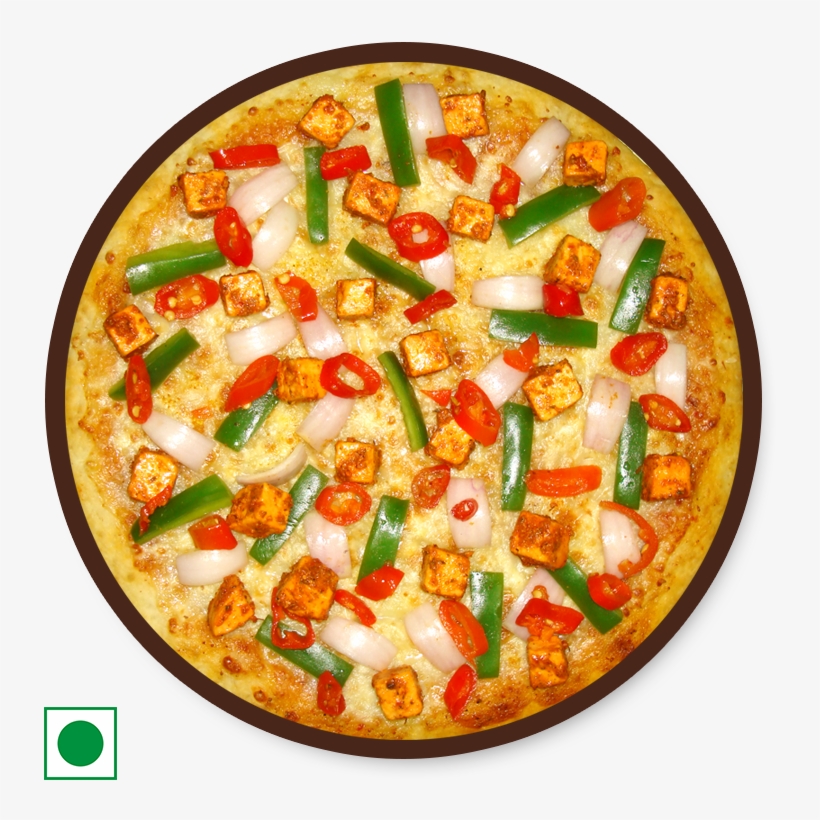 Tandoori Paneertikka - Tandoori Paneer Pizza, transparent png download