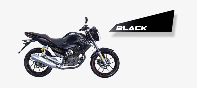Black - Road Prince 150 Cc, transparent png download