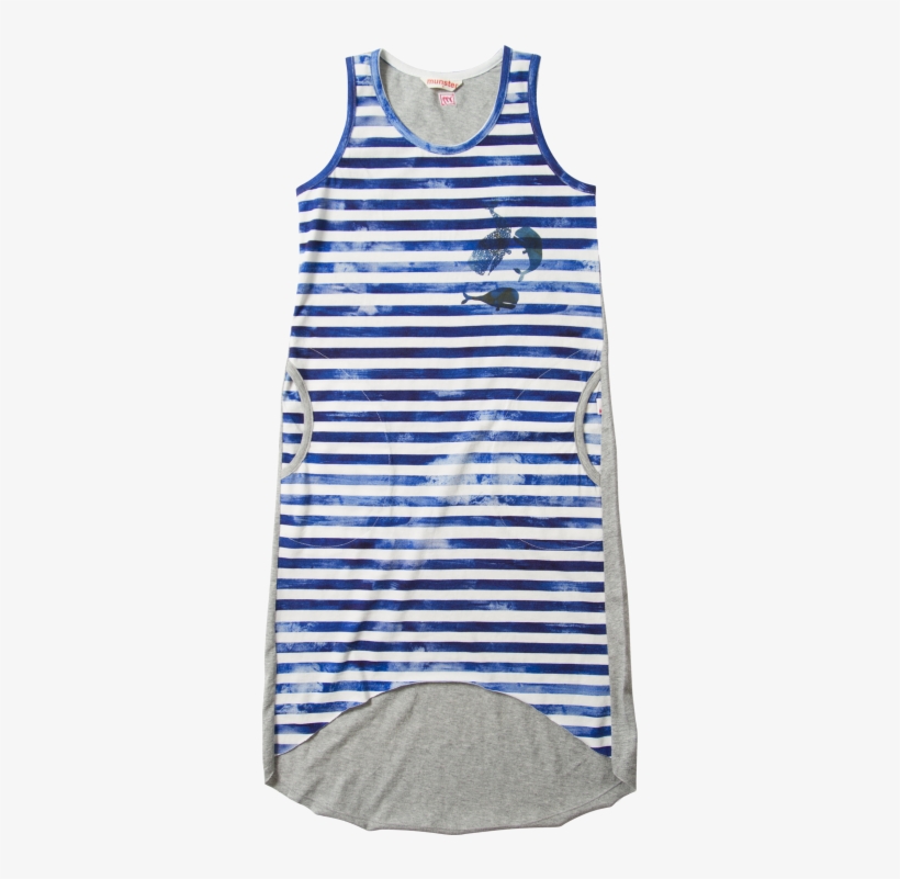 Munster Kids Aqua Dress - Active Tank, transparent png download