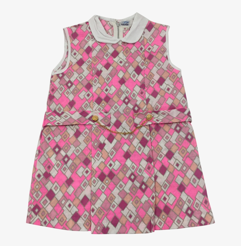 Authentic Kids Vintage Leicester Square Girls Dress, - Pattern, transparent png download
