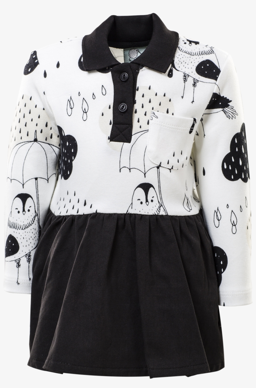 Ls Shirt Waist Kids Dress - Miniskirt, transparent png download