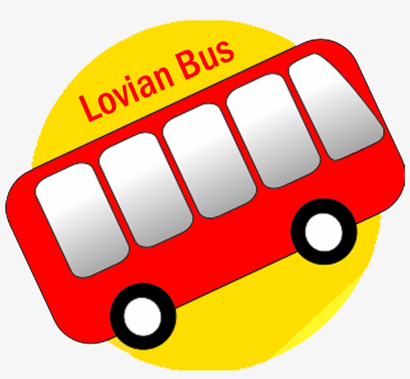 Lovian Bus - Bus, transparent png download