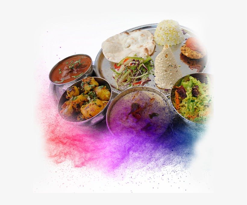 #cardiff #thali #indian #canton Http - Purple Poppadom, transparent png download