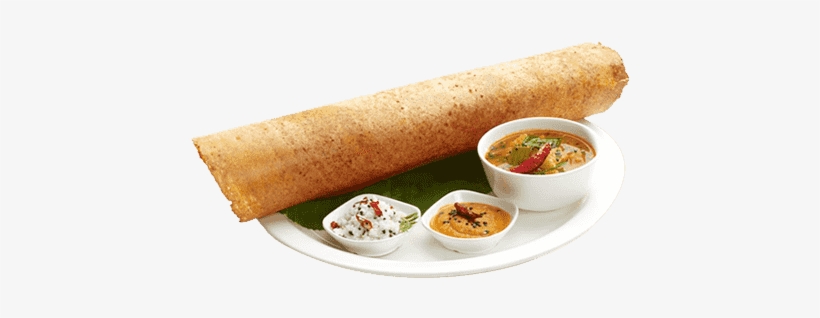 Dosaiserved With Sambar And Chutney - Dallas, transparent png download