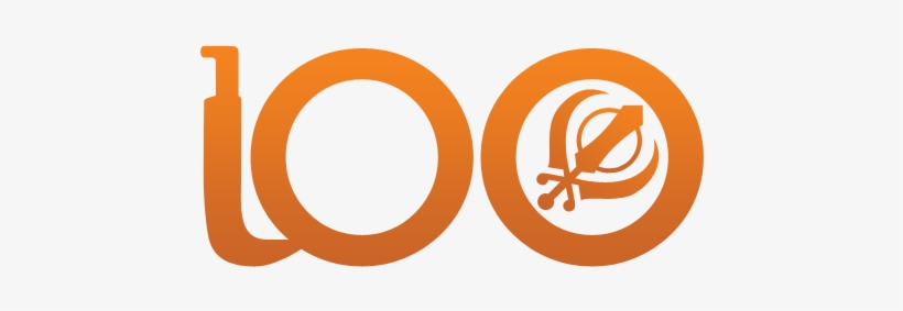 Sgs Centennial Logo Kirpan Small - Sikh Khanda Car Flag, transparent png download
