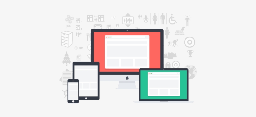 Los Angeles Responsive Web Design Company Los Angeles - Responsive Web Design, transparent png download