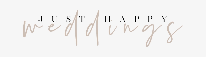Just Happy Weddings - Calligraphy, transparent png download