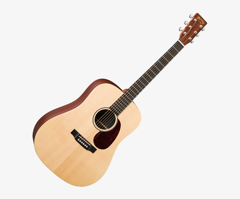Martin 000x1ae Acoustic-electric Guitar In Natural - Martin Dx1ae: X Series Acoustic Electric Guitar Dreadnought, transparent png download