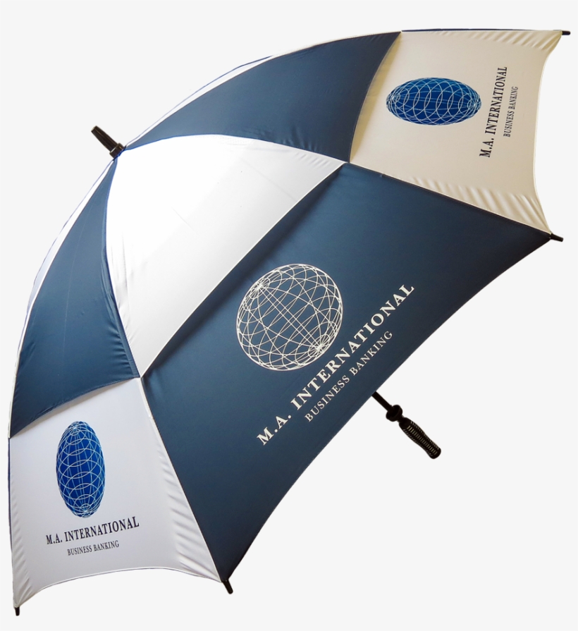 Raindrop Vented Golf Umbrellas - Umbrella, transparent png download
